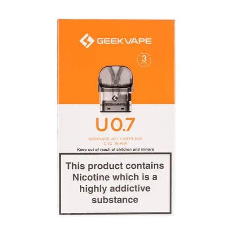 GeekVape U Replacement Pods - Compatible with GeekVape U Series Vape Kits - 2 Pack - Perfect for Vaping Enthusiasts & On-the-Go Use