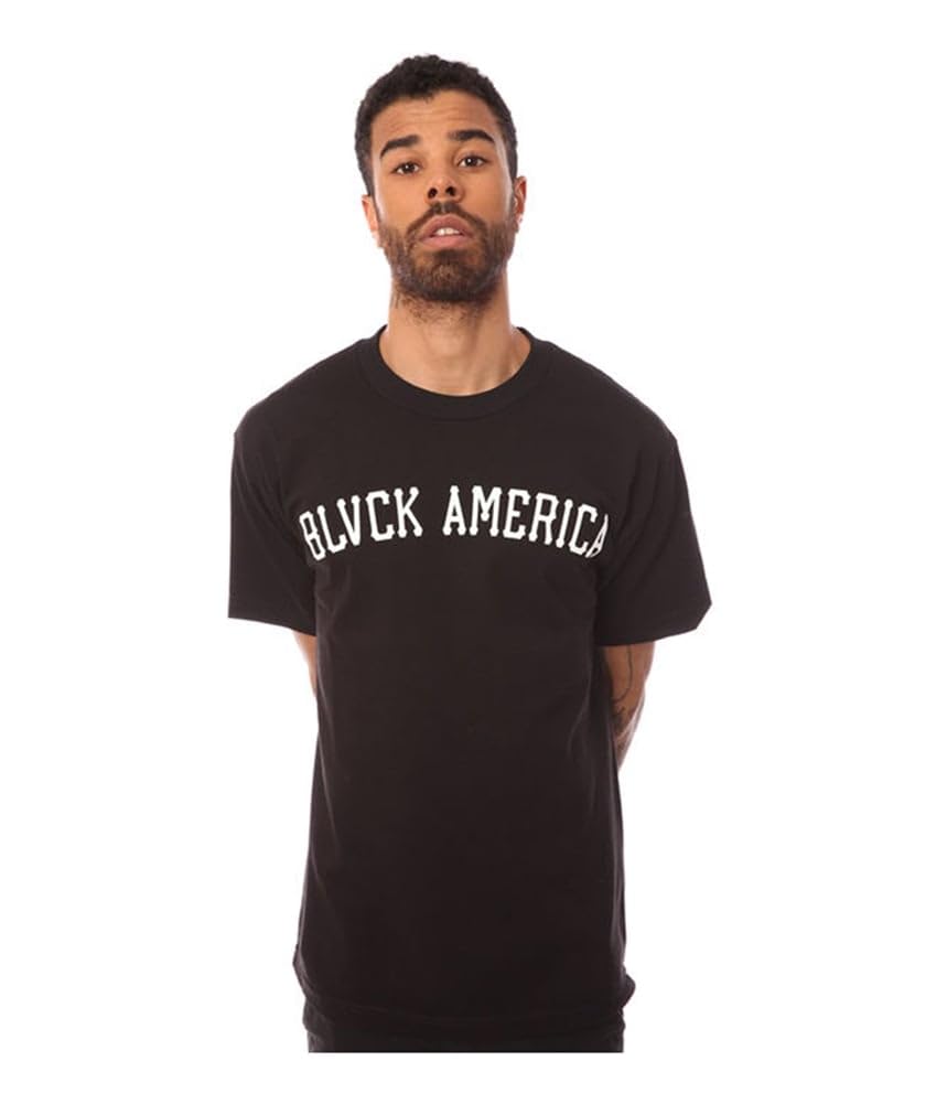 BLVCK America Graphic T-Shirt for Men - Black XL | Streetwear & Casual Wear