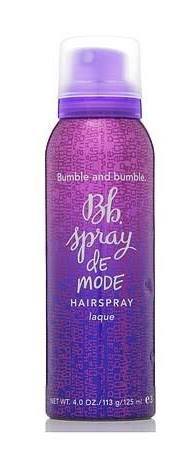 Bumble and Bumble Spray De Mode Hair Spray 4 oz - Light Hold Hairspray for Shine & Texture - Perfect for Everyday Styling & Volume Boost