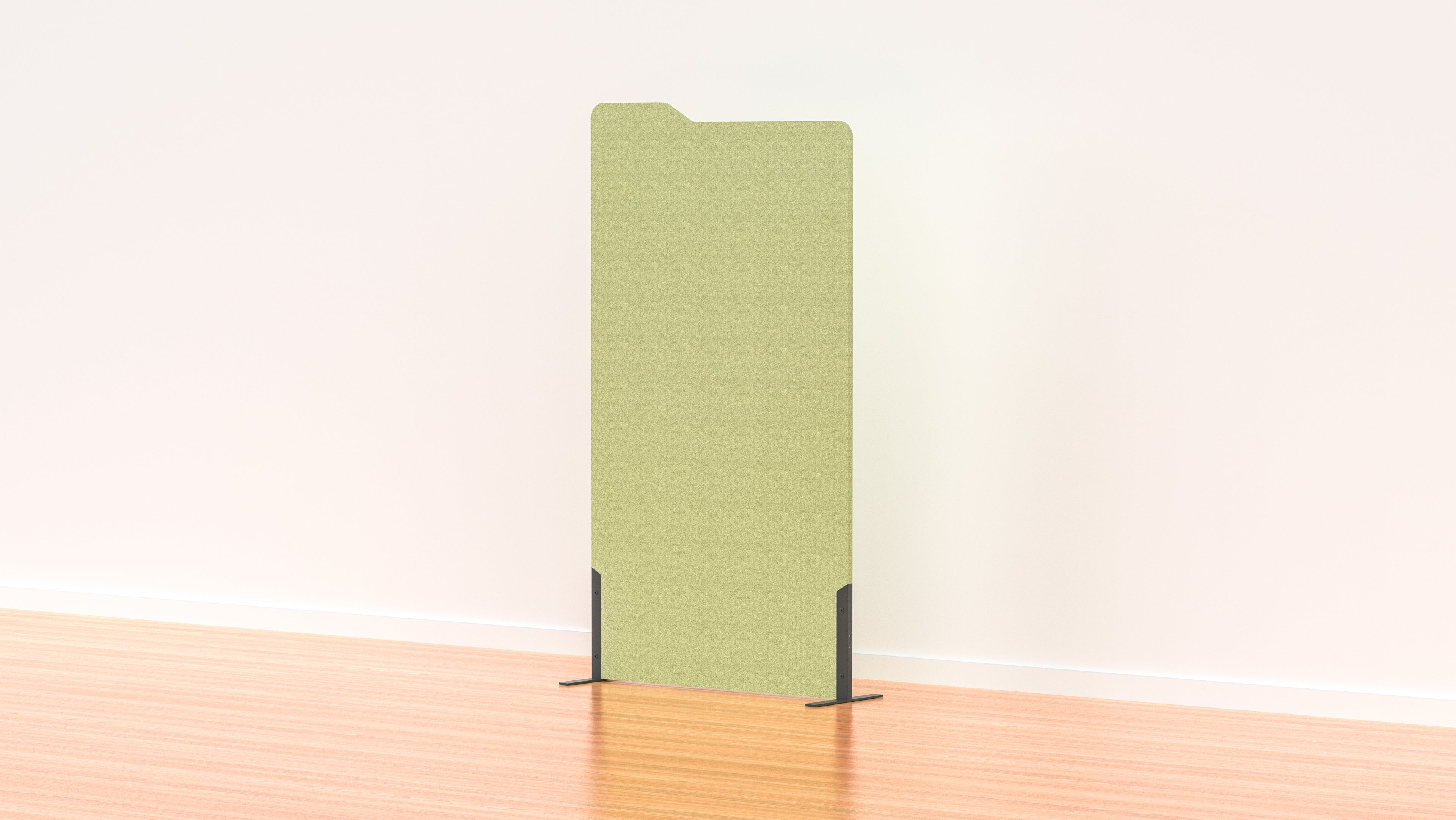 Acoustic Freestanding Partition Milford 1000x1800mm (1 Panel) with 2 Feet - Soundproof Room Divider for Office, Home, or Studio Privacy