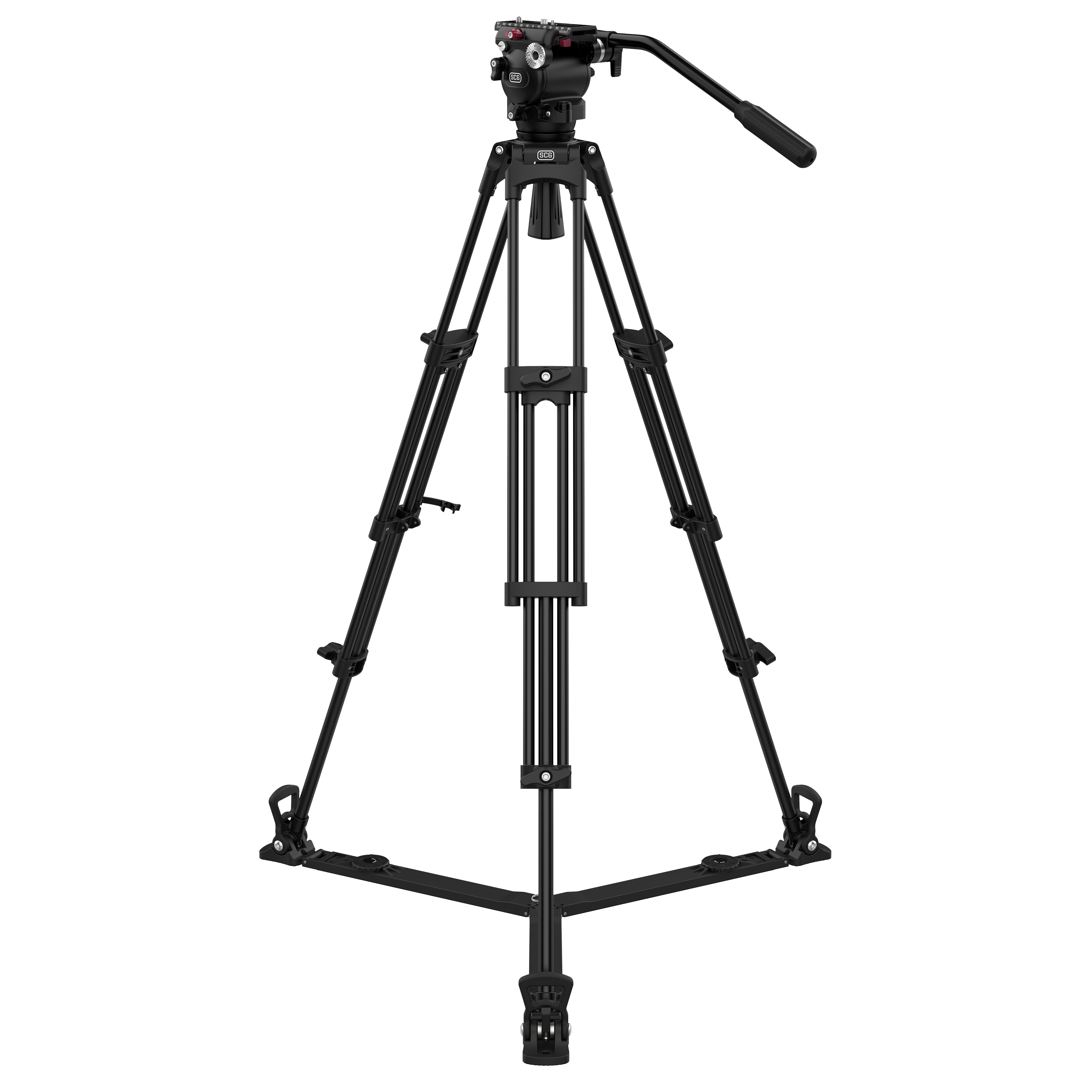 SCG F5 Lightweight Aluminum Tripod System - Professional Camera Stand for Photography & Videography - Perfect for Travel, Outdoor Shoots & Studio Use