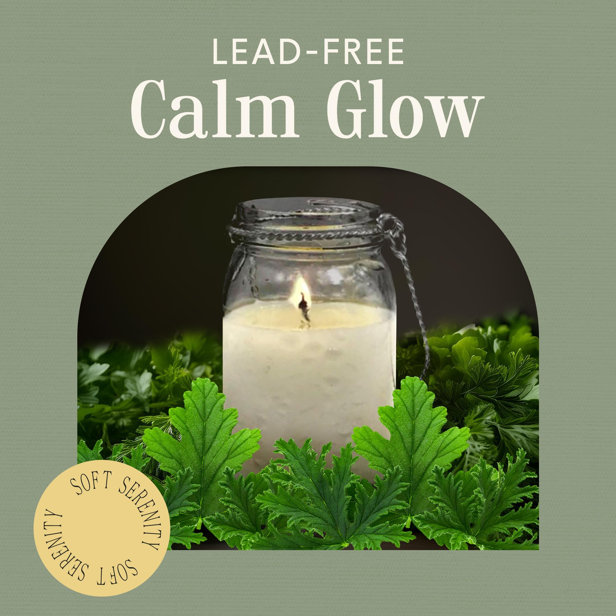 Natural Citronella Scented Soy Wax Candle in Mason Jar - Indoor & Outdoor Mosquito Repellent - Made in USA with Essential Oils - Perfect for Patio, Camping and Backyard Gatherings
