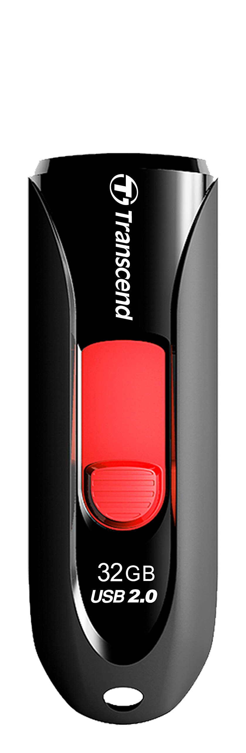 Transcend JetFlash 590K 32GB USB 2.0 Flash Drive - High-Speed Portable Memory Stick for Data Storage, File Transfer, Backup - Perfect for Office, School, Travel & Everyday Use