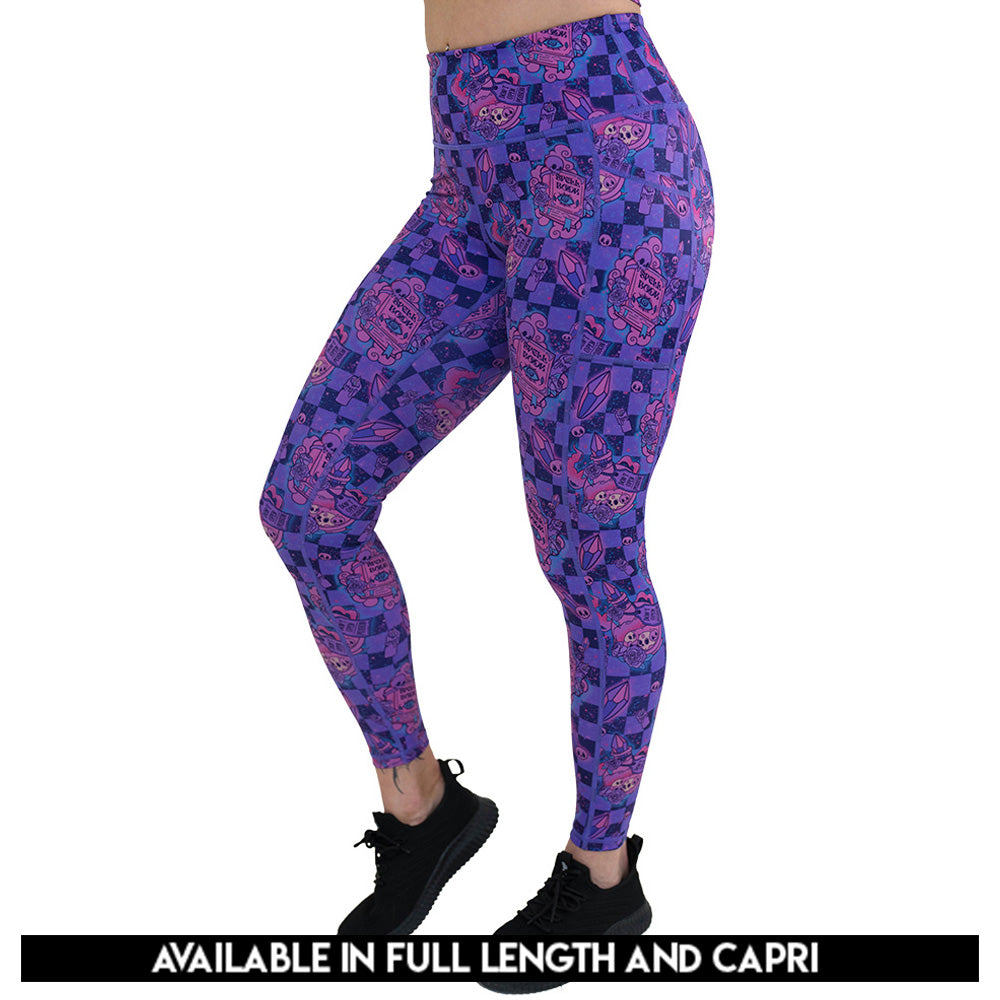 Spellbound High Waist Yoga Leggings for Women - Stretchy, Comfortable & Breathable Workout Pants - Perfect for Yoga, Gym, Running & Lounge Wear