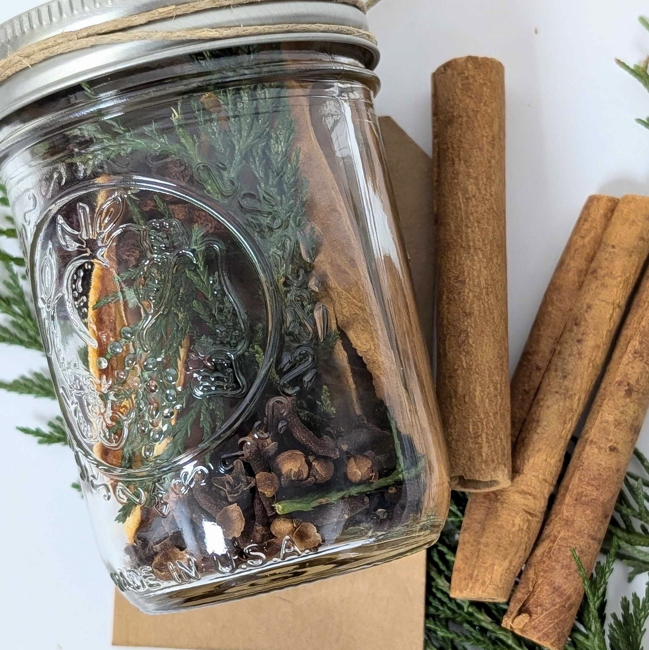 Winter Spice Pot Simmer - Natural Aroma Blend for Home Fragrance | Perfect for Holiday Decor, Cozy Evenings & Gift Giving