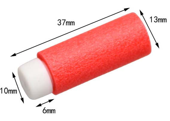 Worker Glow in the Dark Half Length Darts 200pcs - High Visibility Soft Tip Darts for Night Play, Parties & Indoor Games