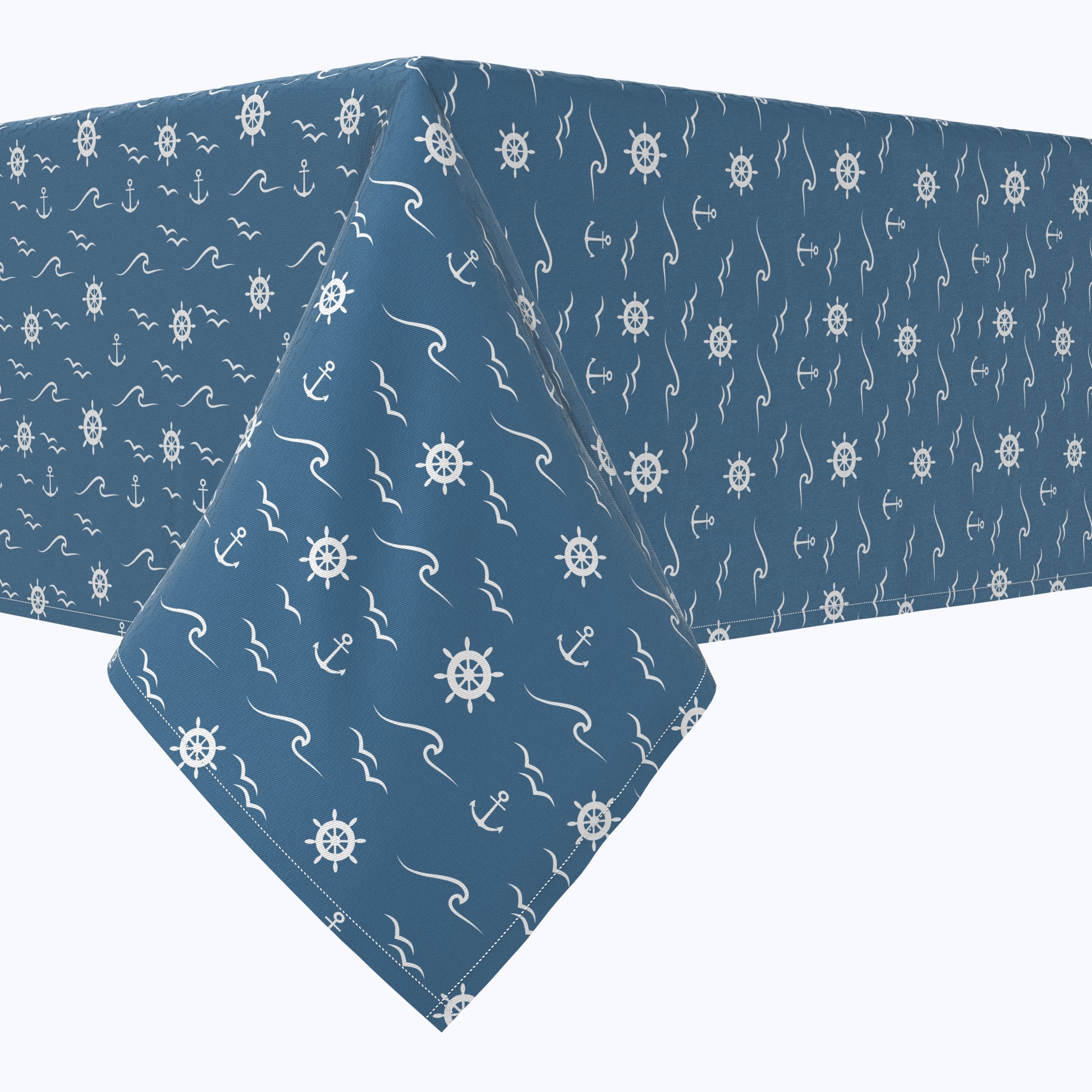 Coastal Sea Tablecloths - Waterproof & Washable Beach-Themed Table Cover for Outdoor Dining & Picnics - Perfect for Beach Parties, BBQs, and Summer Gatherings