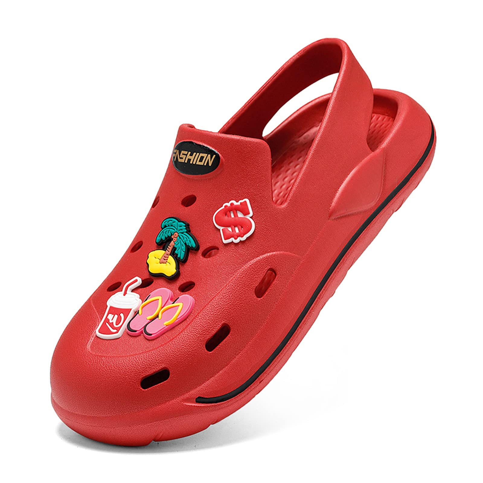 **Breathable Unisex Garden Clogs - Comfortable Slip-On Beach Sandals for Women & Men | Perfect for Summer, Gardening & Outdoor Activities**