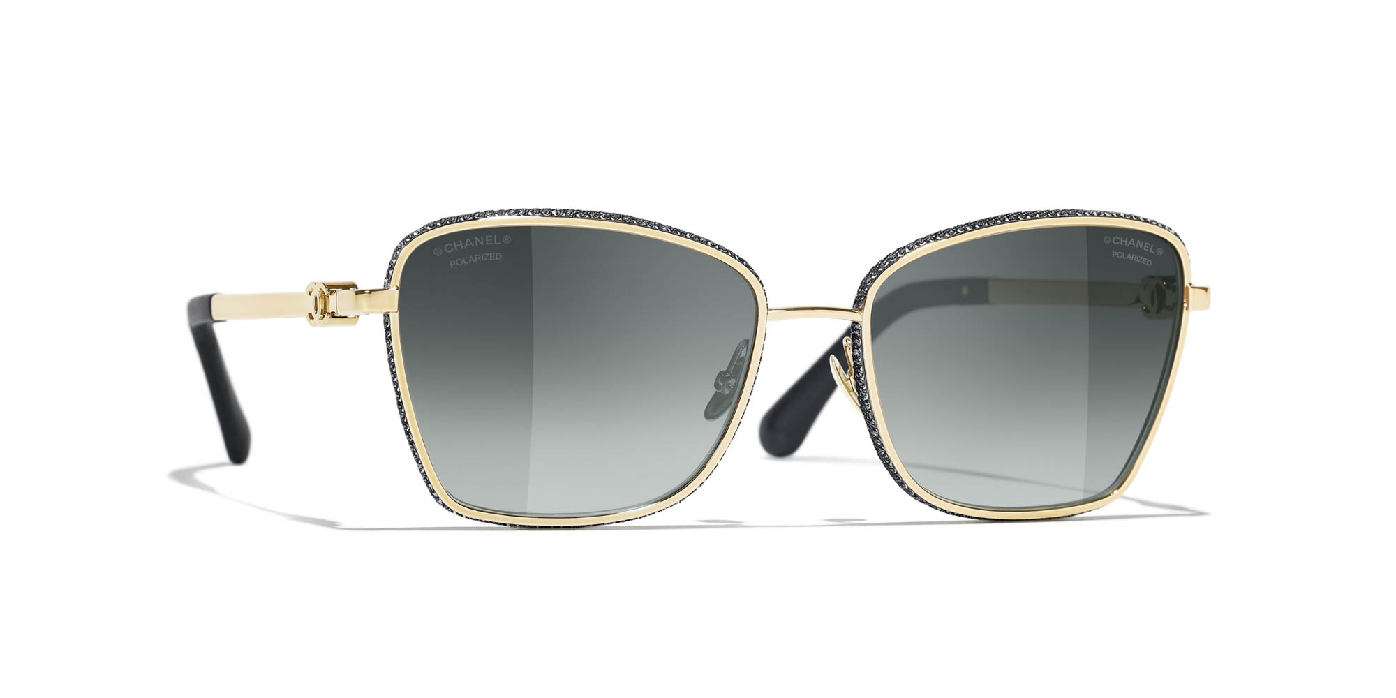 Pale Gold/Grey Gradient Polarised