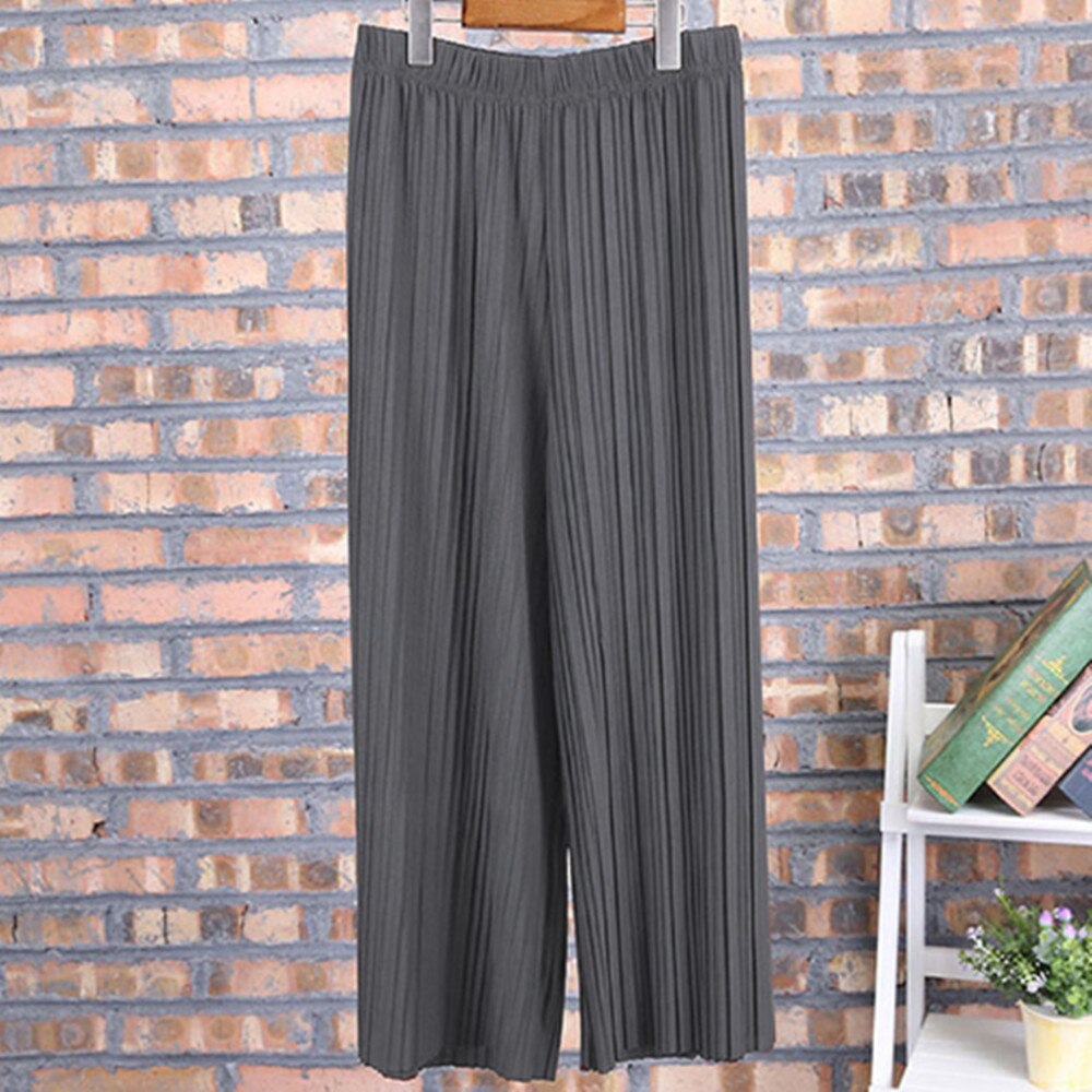 Solid Color Loose Casual Ankle-Length Pants for Women - Comfortable Stretchy Lounge Pants for Yoga, Travel & Everyday Wear