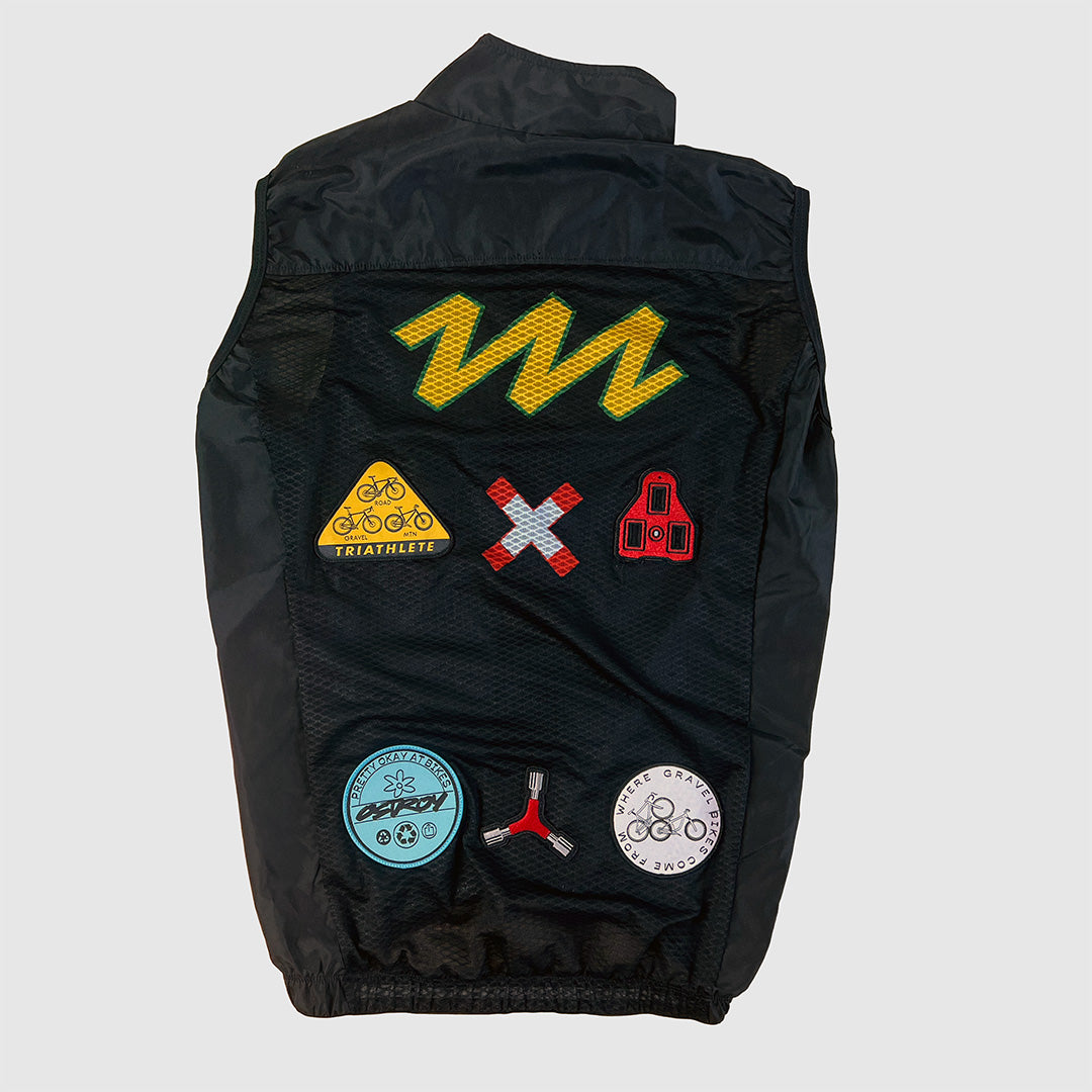 Toppa Patches Vest - Customizable Iron-On & Sew-On Patches for Denim Jackets, Jeans & Backpacks - Perfect for DIY Fashion & Personal Style