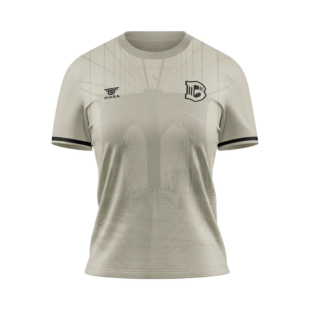 Brooklyn FC Women's Training Jersey - Limestone Bridge Design - Perfect for Soccer Practice, Workouts & Team Events