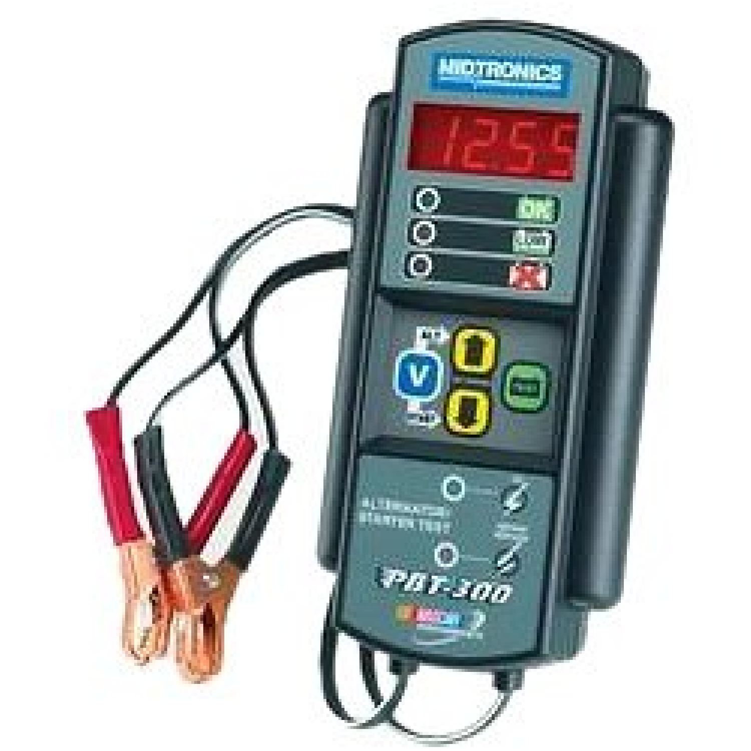 Midtronics PBT300 Advanced Battery Starter & Charging System Tester - Professional Automotive Battery Analyzer for Cars, Trucks & RVs - Perfect for Mechanics, Auto Shops & DIY Enthusiasts