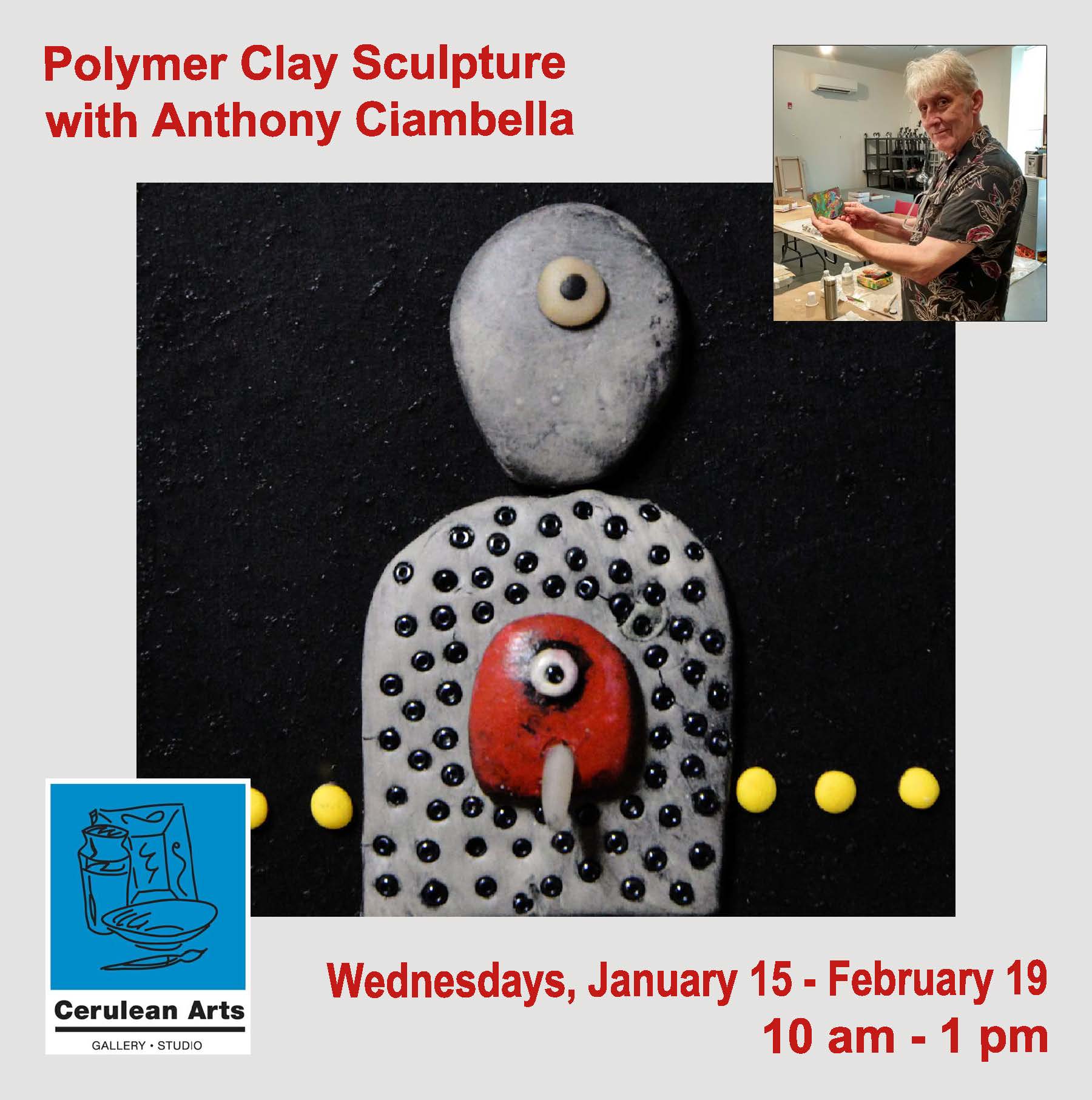 Polymer Clay Sculpture Kit - DIY Art & Craft Supplies for Beginners by Anthony Ciambella | Perfect for Home Decor, Gift Making & Creative Projects