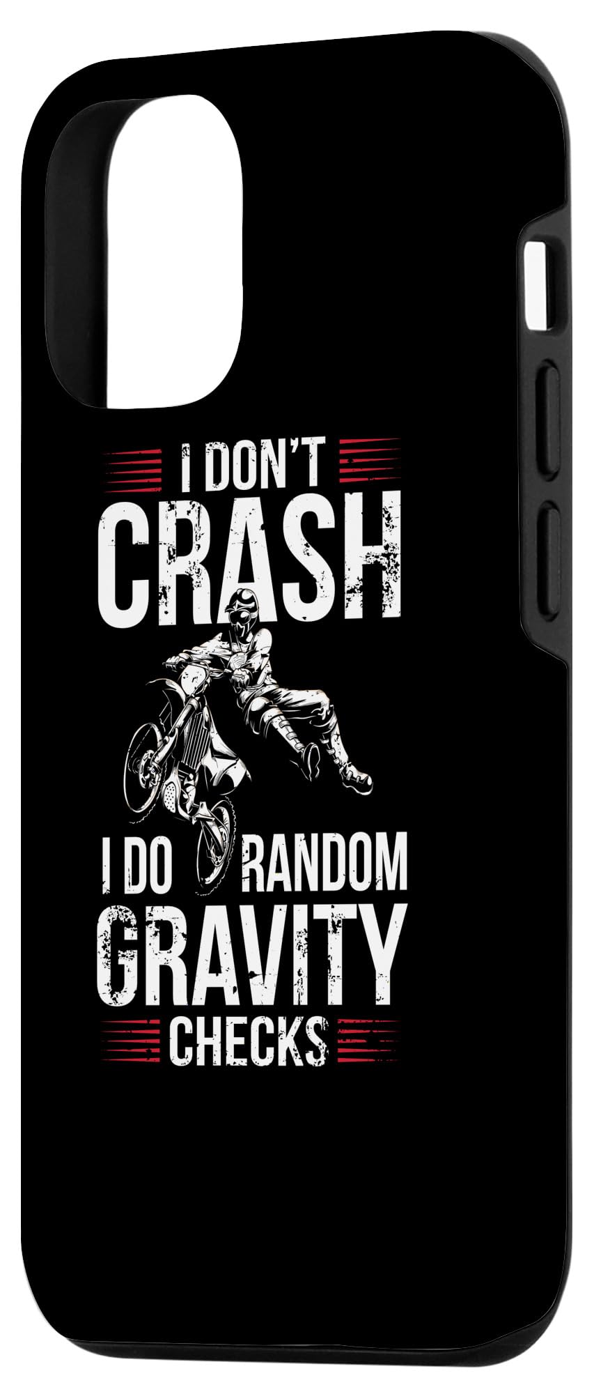 iPhone 12/12 Pro Shockproof Dirt Bike Case - Heavy Duty Protective Cover for Mountain Biking & Off-Road Adventures