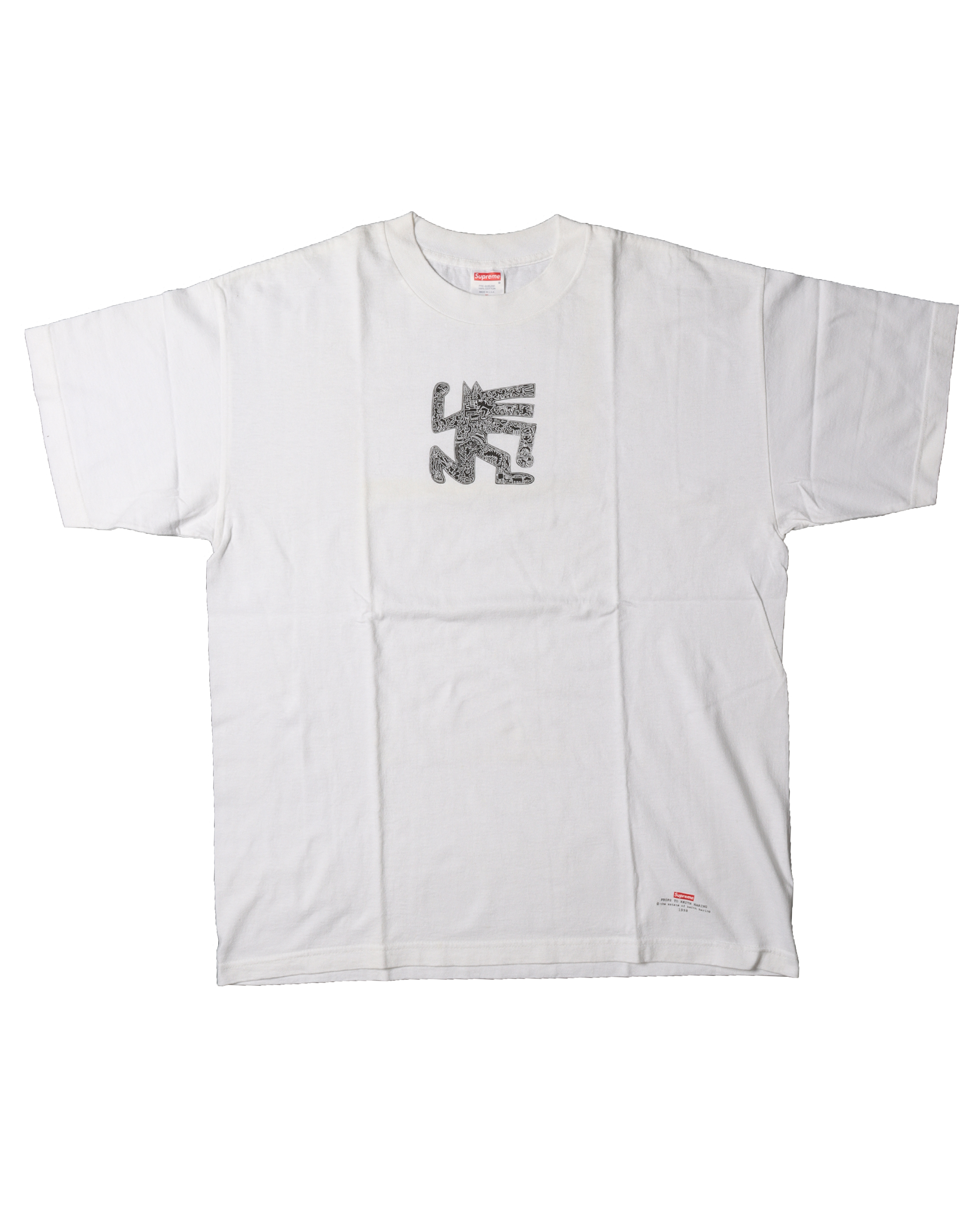 Vintage 1998 Keith Haring Graphic T-Shirt - Unisex Retro Art Tee for Casual Wear & Street Style Fashion