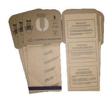 Electrolux Renaissance Vacuum Bags DVC Brand (6 Pack) - Compatible with Electrolux Vacuum Cleaners - Perfect for Home Cleaning & Pet Hair Removal
