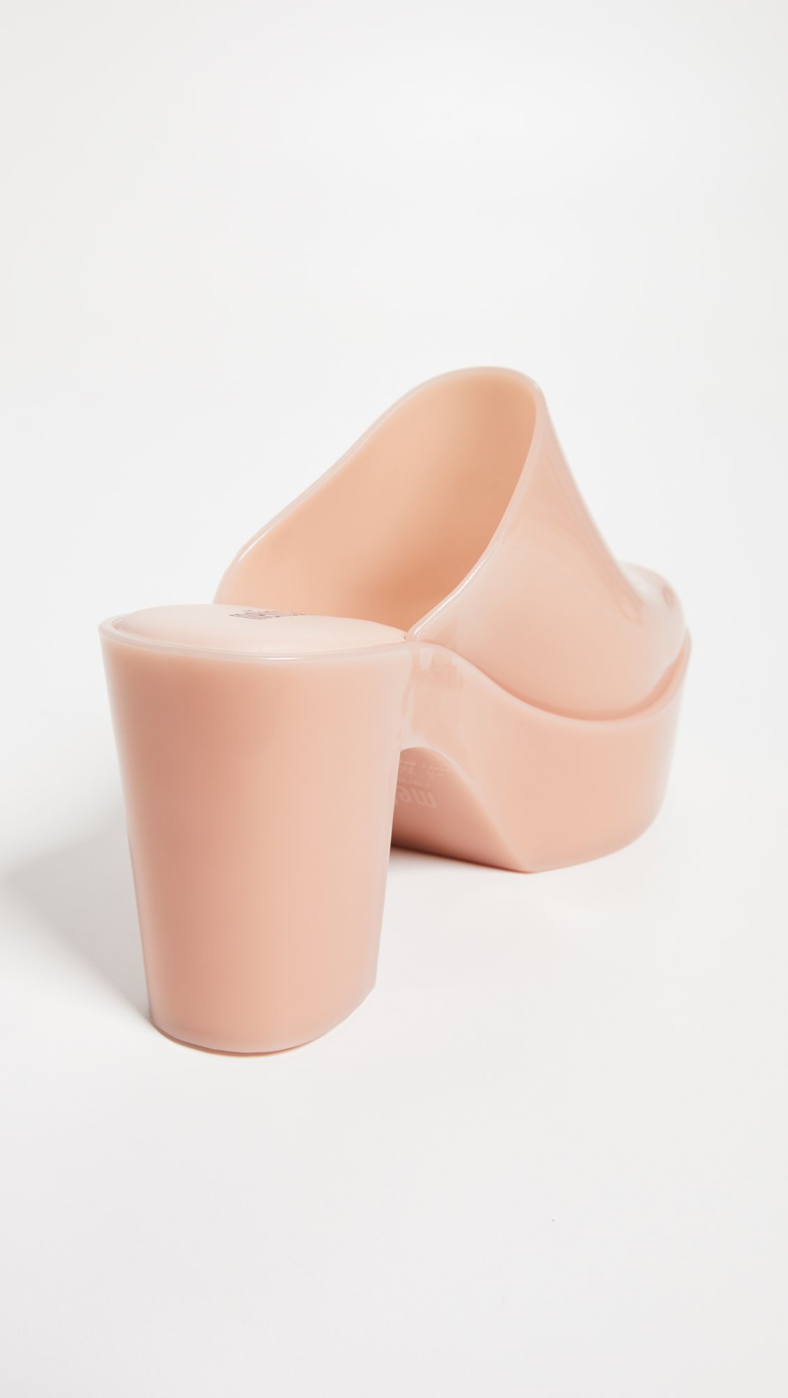 Melissa Women's Platform Mule Sandals - Pink Matte | Comfortable Summer Slide Sandals for Women | Perfect for Beach, Pool, and Casual Outings