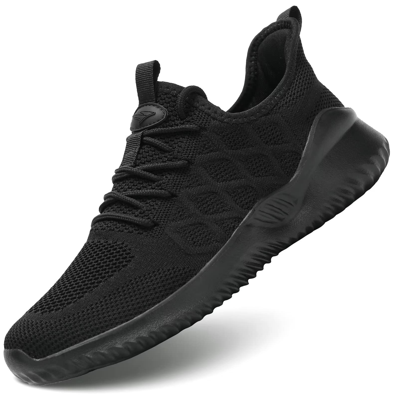 Men's Breathable Lightweight Running Shoes - Slip-On Tennis Walking Sneakers for Casual, Work & Sports | Mesh Comfort for Gym, Jogging & Daily Wear