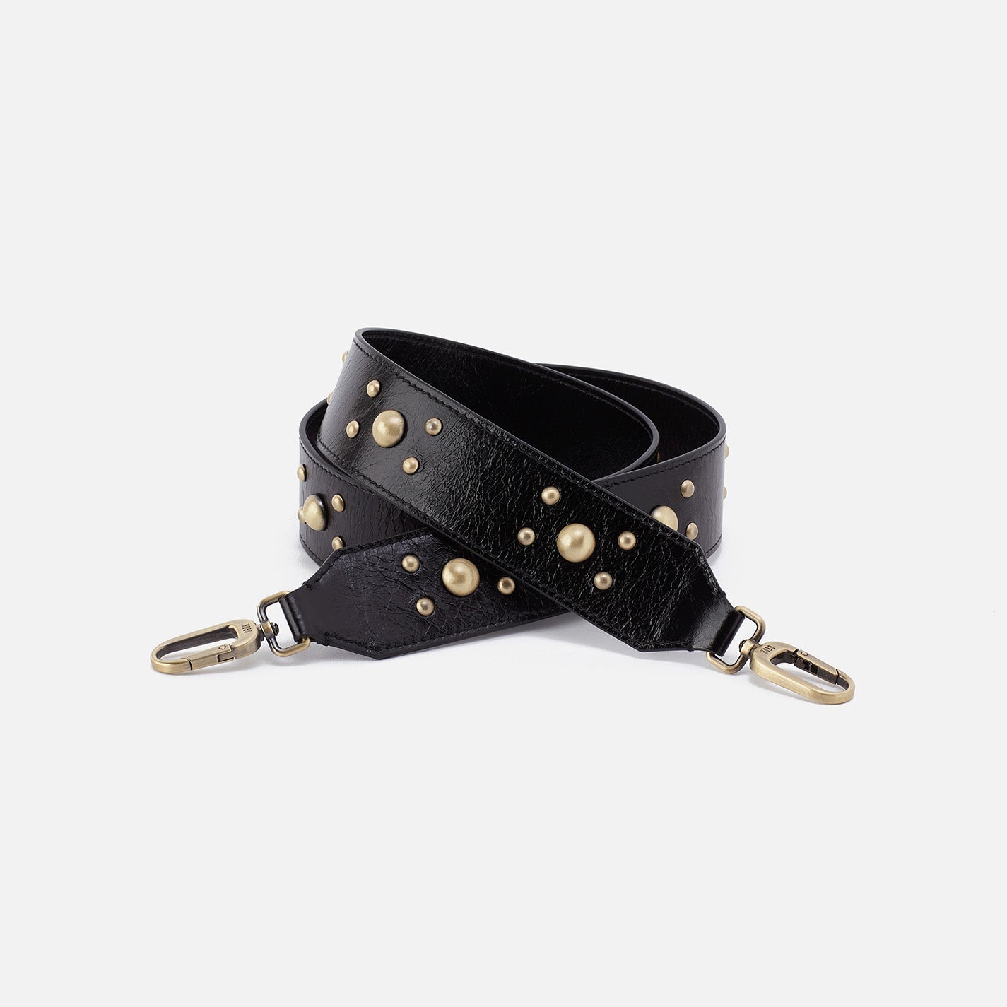 Premium Polished Leather Guitar Strap for Electric & Acoustic Guitars - Adjustable Black Shoulder Strap for Musicians & Performers - Perfect for Live Shows, Studio Sessions & Stage Performances