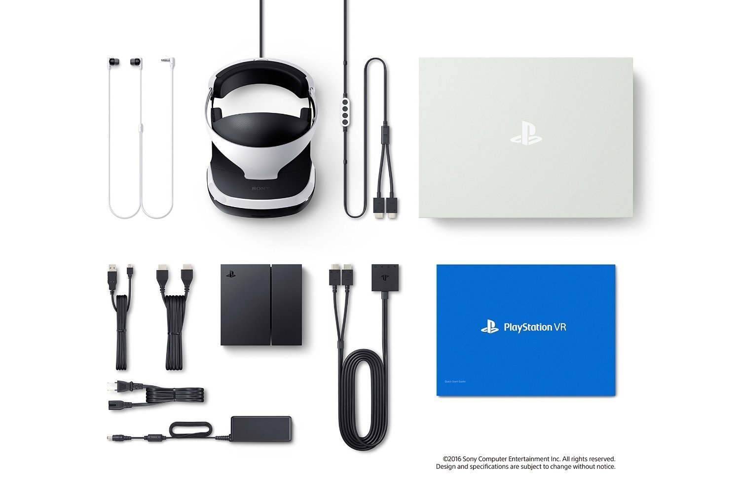 Sony PlayStation VR Headset with PlayStation Camera & PS4 Slim 500GB Console Bundle - Includes Uncharted 4 Game - Immersive Virtual Reality Gaming Experience for PS4