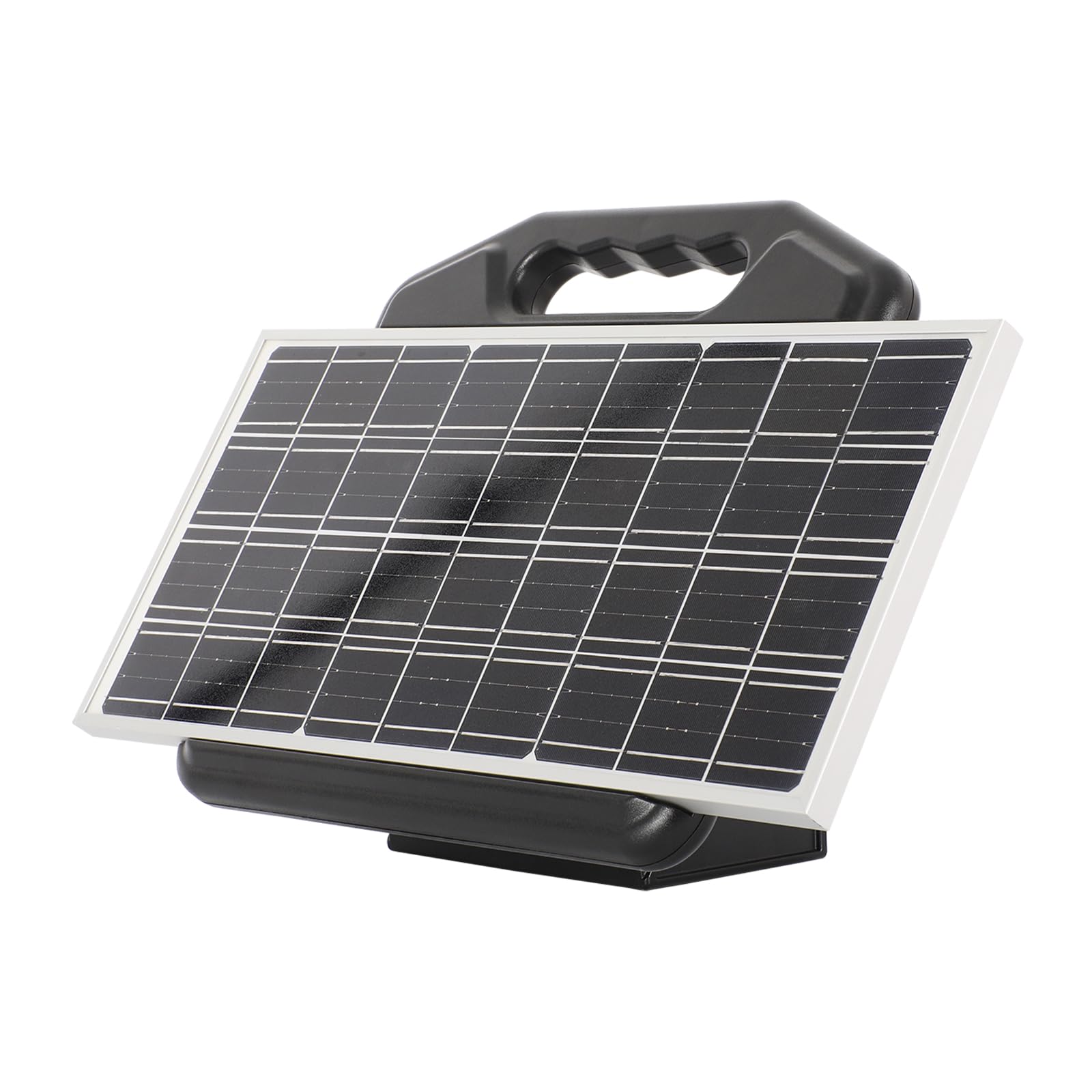 S2500 2.2 Joule Solar Fence Charger - 60 Mile Electric Fence Energizer for Livestock, Horses, Cattle & Sheep - Portable, Weatherproof & Durable - Ideal for Pastures, Farms & Ranch Security