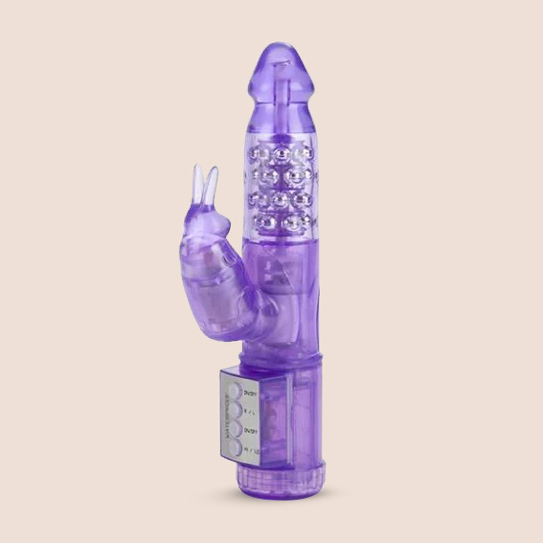 Jack Rabbit® My First Rotating & Vibrating Massager - Perfect for Personal Relaxation & Stress Relief at Home or Travel