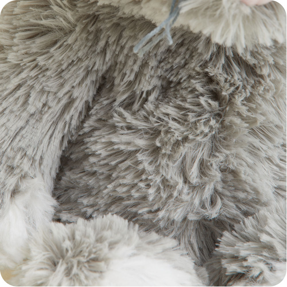 Weighted Heated Gray Stuffed Animal Mouse - Warmies Plush Toy for Stress Relief & Comfort - Perfect for Anxiety Relief, Warmth, and Relaxation at Home or Office