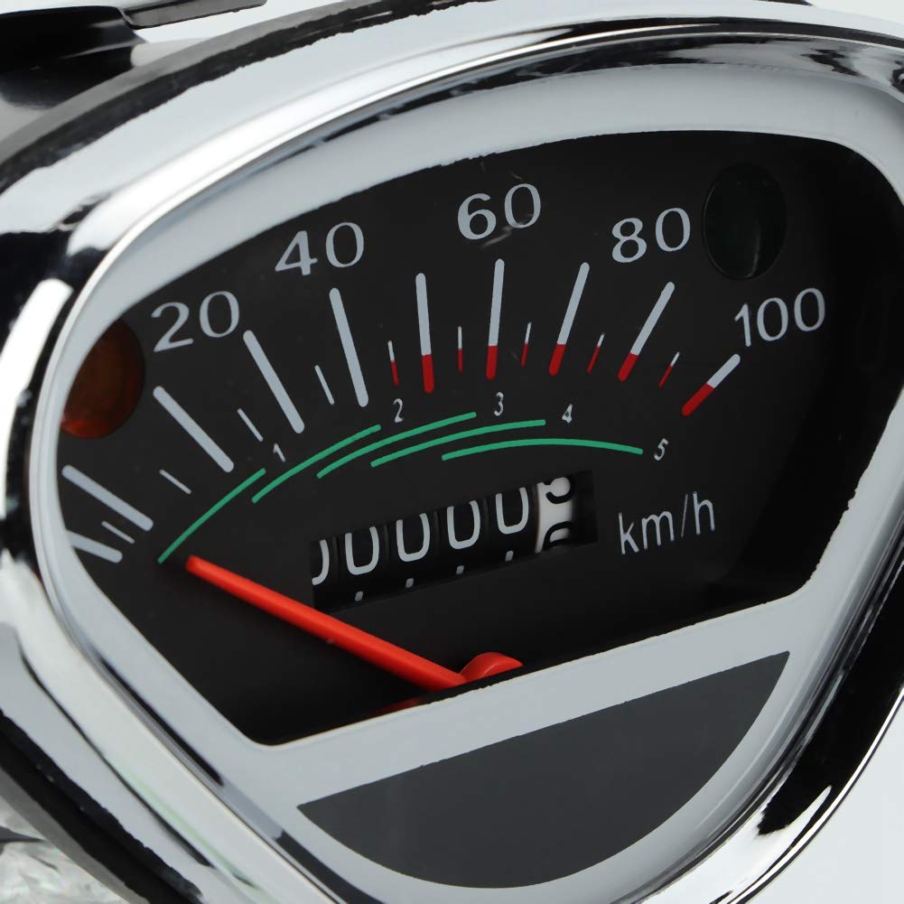 DAX Bike CT70 Bike Speedometer - Digital Odometer & Speed Gauge up to 100km/h - Perfect for Motorcycle, Scooter & Off-Road Biking Adventures