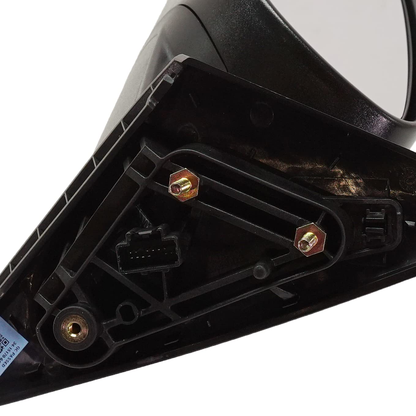 Heated Power Side Mirror with Turn Signal & Blind Spot Monitor for 2010-2019 Ford Taurus - Driver Side, Memory Function, Puddle Lamp, Paintable (Build Date Before May 2010) - Perfect for Winter Driving & Nighttime Safety