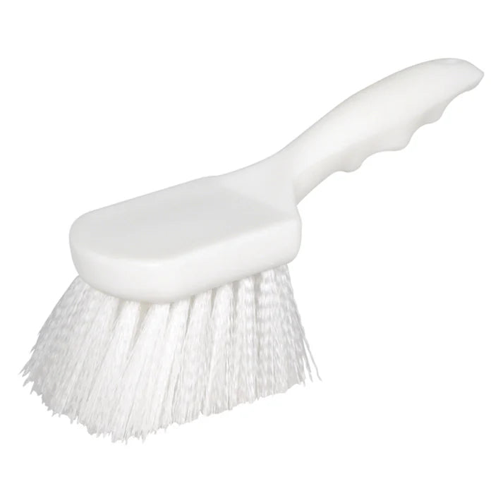 Winco 8-Pot Brush with Durable Nylon Bristles & Ergonomic Plastic Handle - Perfect for Cleaning Pots, Pans, and Kitchen Utensils