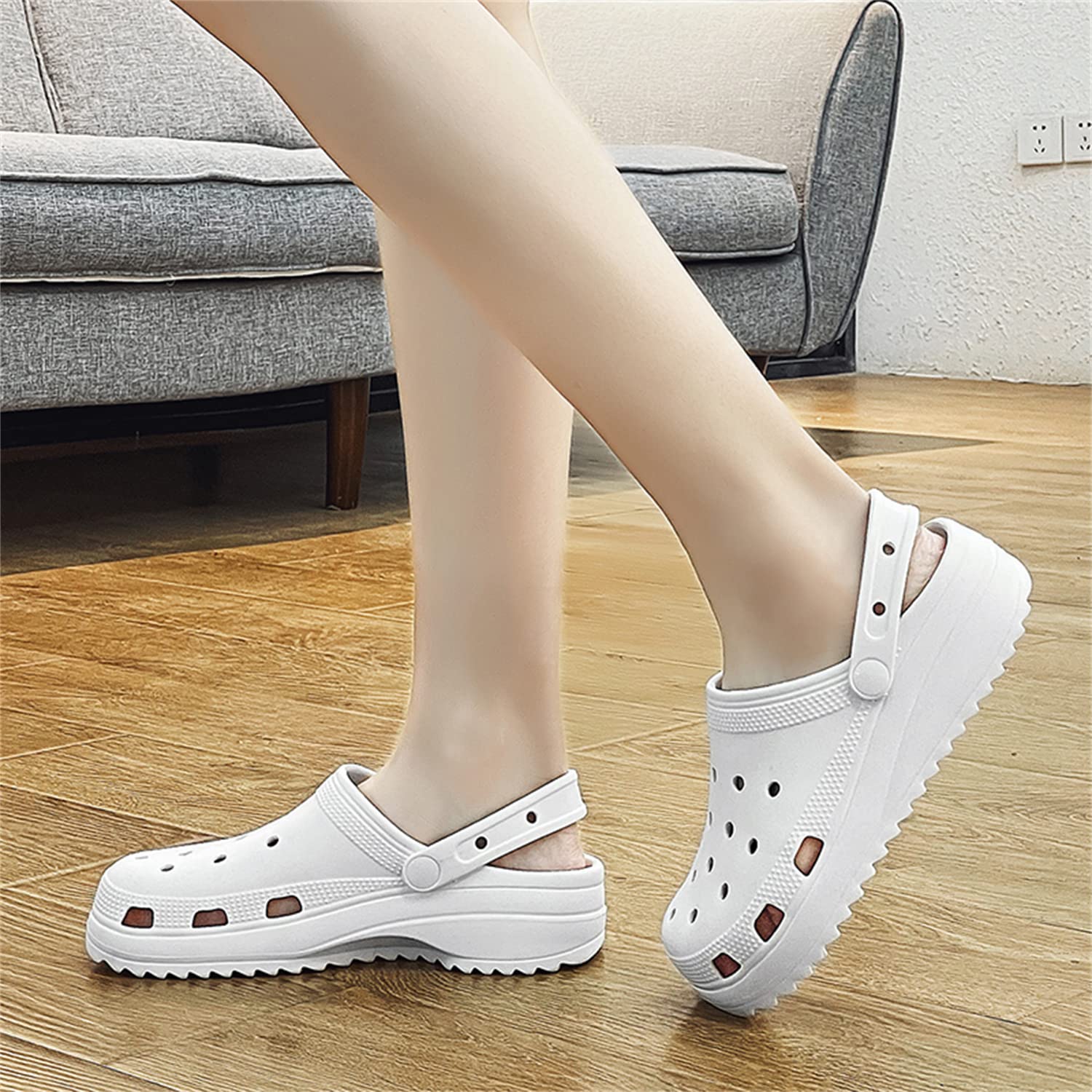 **Women's Garden Clogs - Breathable Water Shoes for Beach, Bathing, Walking & Travel | Non-Slip Comfortable Sandals & Slippers for Home & Outdoor Use**