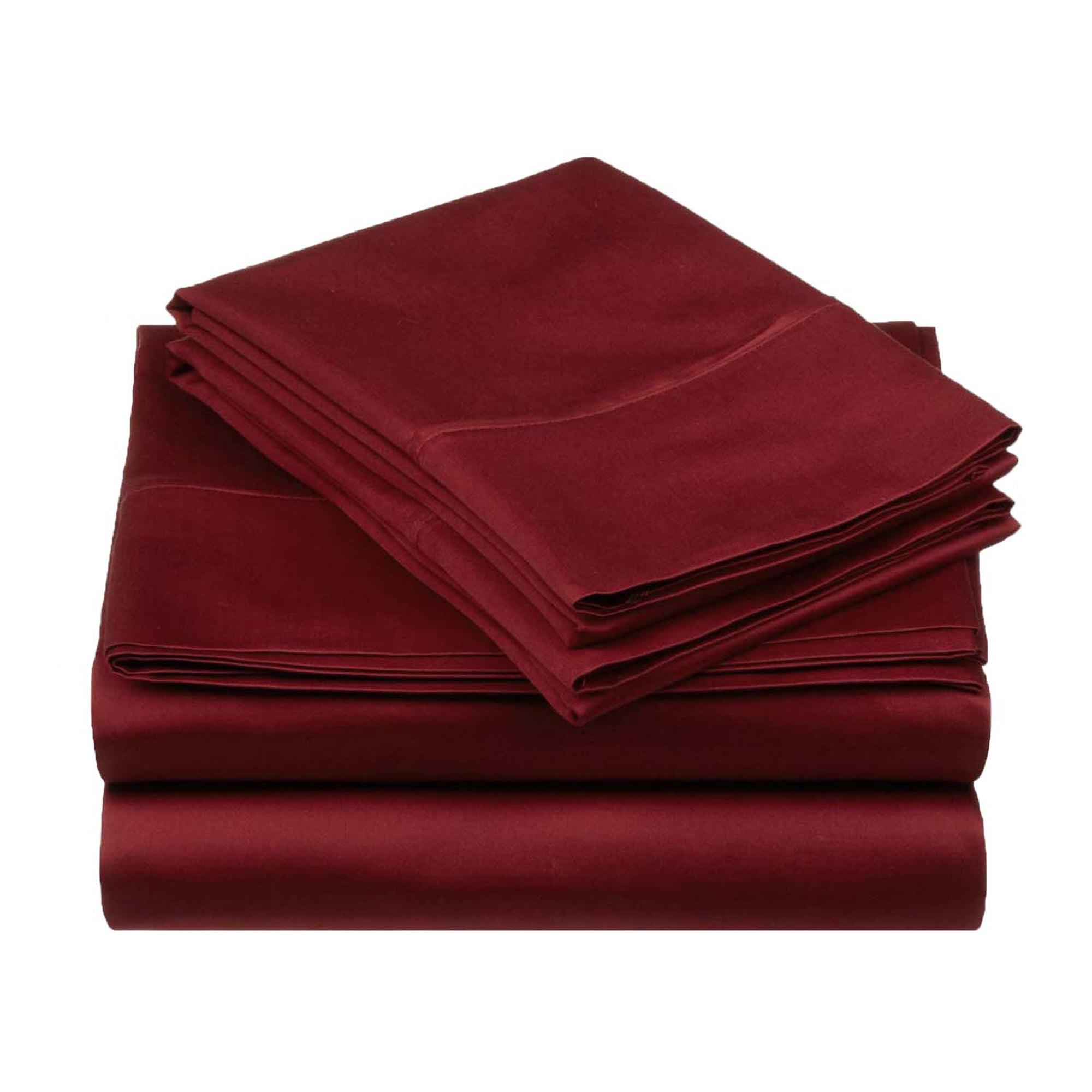 Premium 100% Egyptian Cotton 530 Thread Count Bed Sheet Set - Ultra Soft Breathable Sheets for Luxury Hotel-Style Bedding (Queen Size, White) - Perfect for Master Bedrooms, Guest Rooms & Airbnb Listings