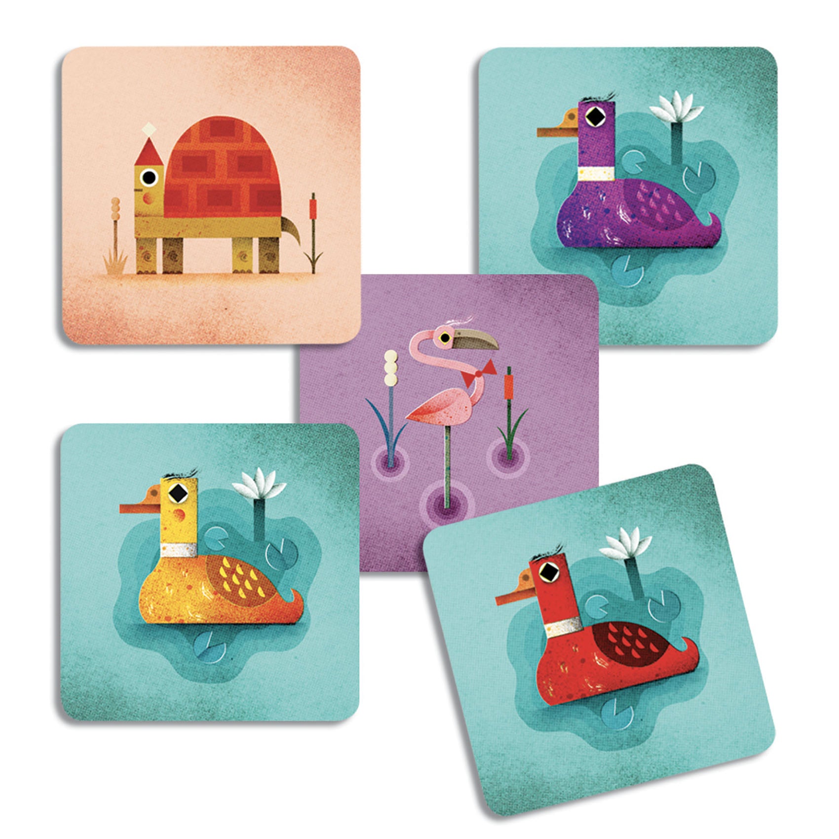 Crazy Ducks Family Board Game - Fun Interactive Party Game for Kids & Adults - Perfect for Family Game Nights, Birthday Parties & Indoor Activities