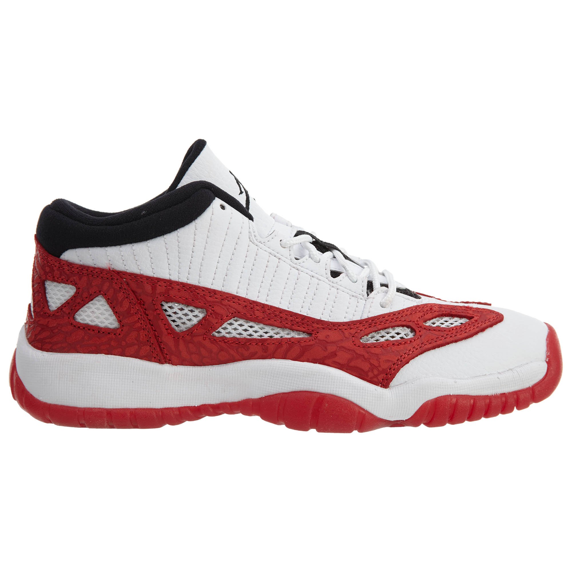 Jordan Air Big Kids 11 Retro Low IE Sneakers - White/Black (919713-101) | Basketball Shoes for Boys & Girls | Perfect for School, Sports & Casual Wear