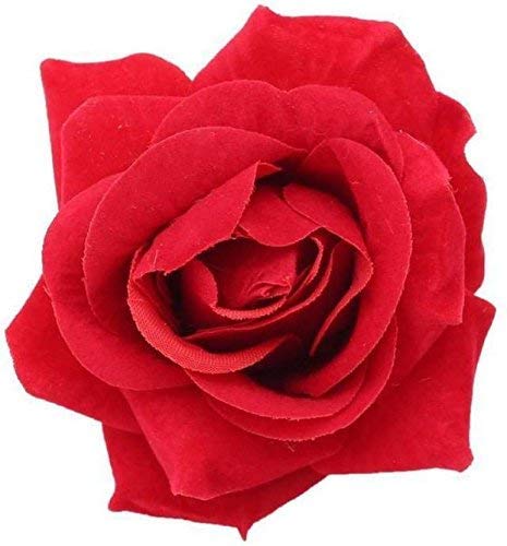 CHANDERKASH Set of 2 Black Hair Bun Maker & Extension with Rose Clip for Women & Girls - Hair Accessories for Wedding, Prom, Cosplay & Daily Styling