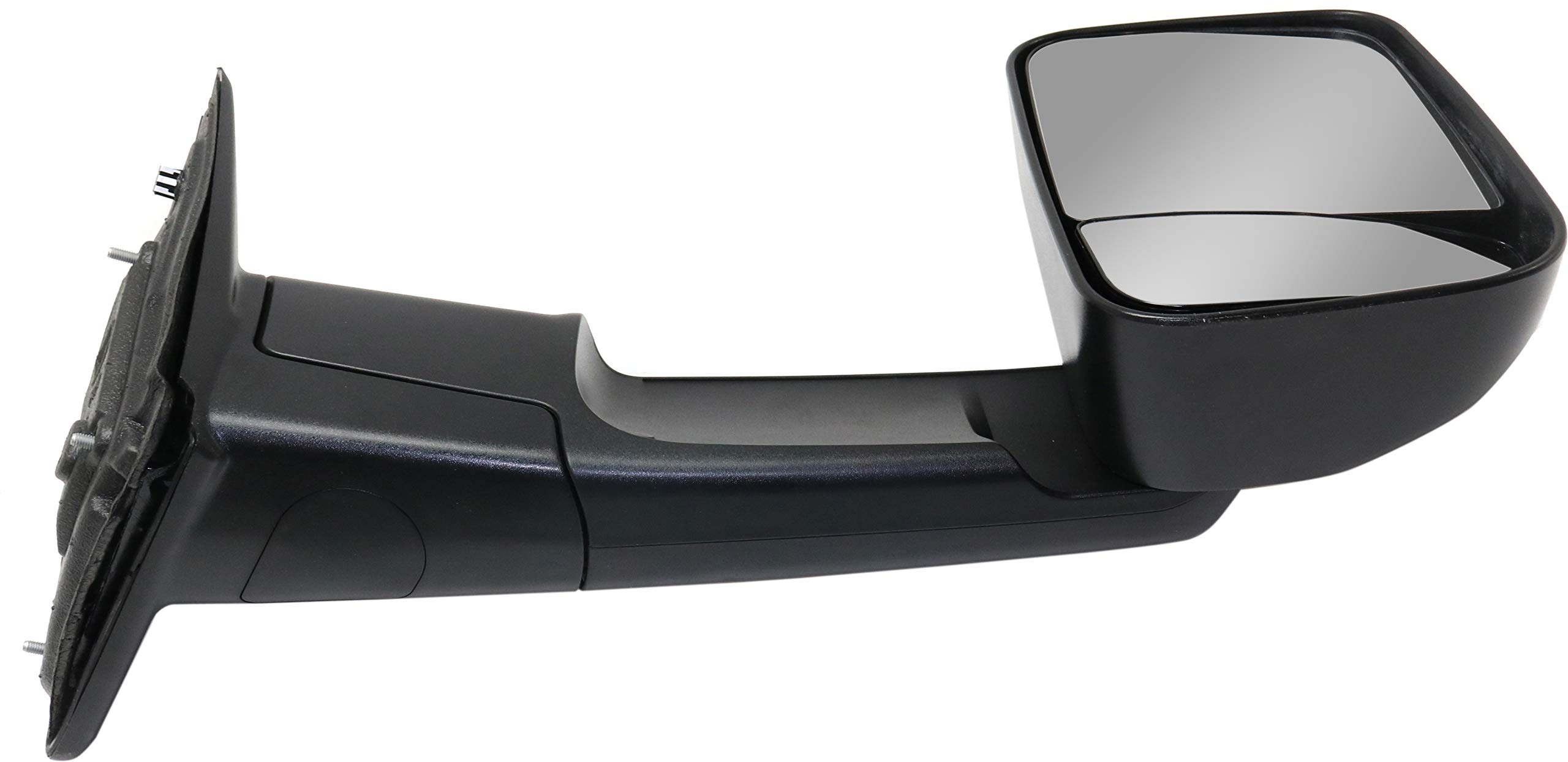 Garage-Pro Manual Remote Glass Blind Spot Mirror Compatible with Ram 1500/2500/3500 (2012-2022) & 1500 Classic (2019-2022) - Passenger Side Towing Mirror - Perfect for Enhanced Visibility & Safe Lane Changes
