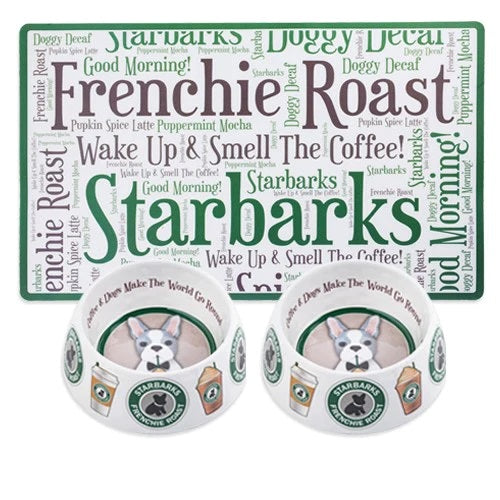 Starbarks Pet Bowl - Durable Non-Slip Dog and Cat Food Dish for Small, Medium & Large Breeds - Perfect for Indoor, Outdoor, Travel & Feeding Time