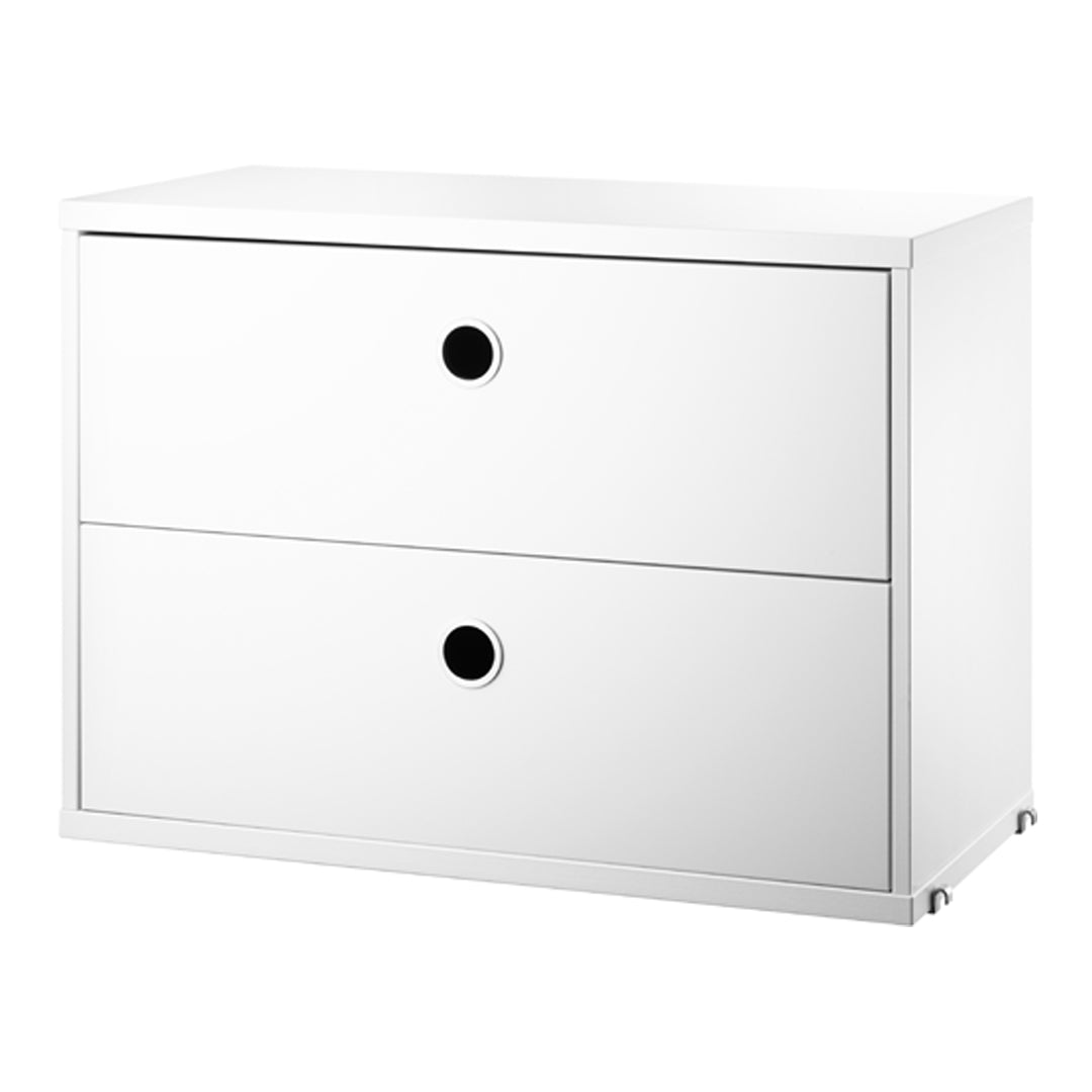 2-Drawer Storage Cabinet - Organize Your Home or Office - Perfect for Bedroom, Bathroom, and Kitchen Storage
