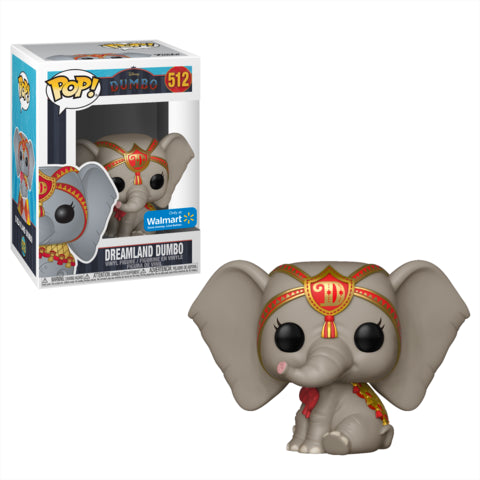 Original Disney Dumbo Plush Toy - Soft Red Dreamland Dumbo Stuffed Animal for Kids & Collectors | Perfect for Gifts, Nursery Decor, and Disney Movie Nights