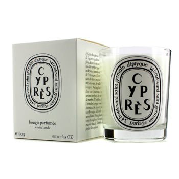 Premium Cypress Scented Candle - 6.5oz (190g) Natural Aromatherapy Soy Wax Candle for Relaxation, Home Decor & Gift Giving - Perfect for Bedroom, Bathroom & Spa Ambiance