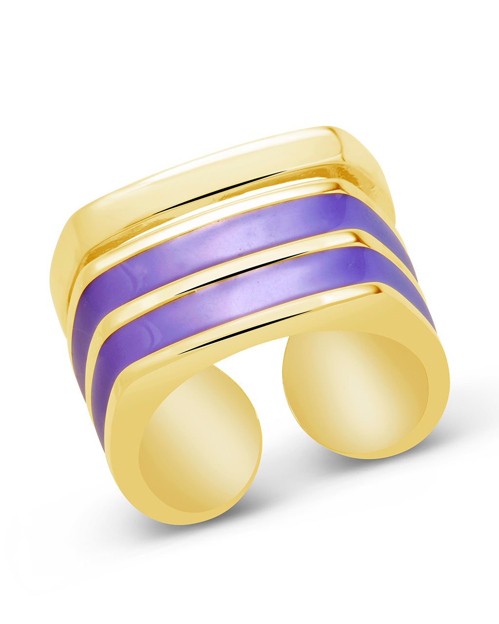 Elegant Saanvi Enamel Ring for Women - Dainty Handmade Jewelry Gift for Her - Perfect for Valentine's Day, Anniversary & Special Occasions