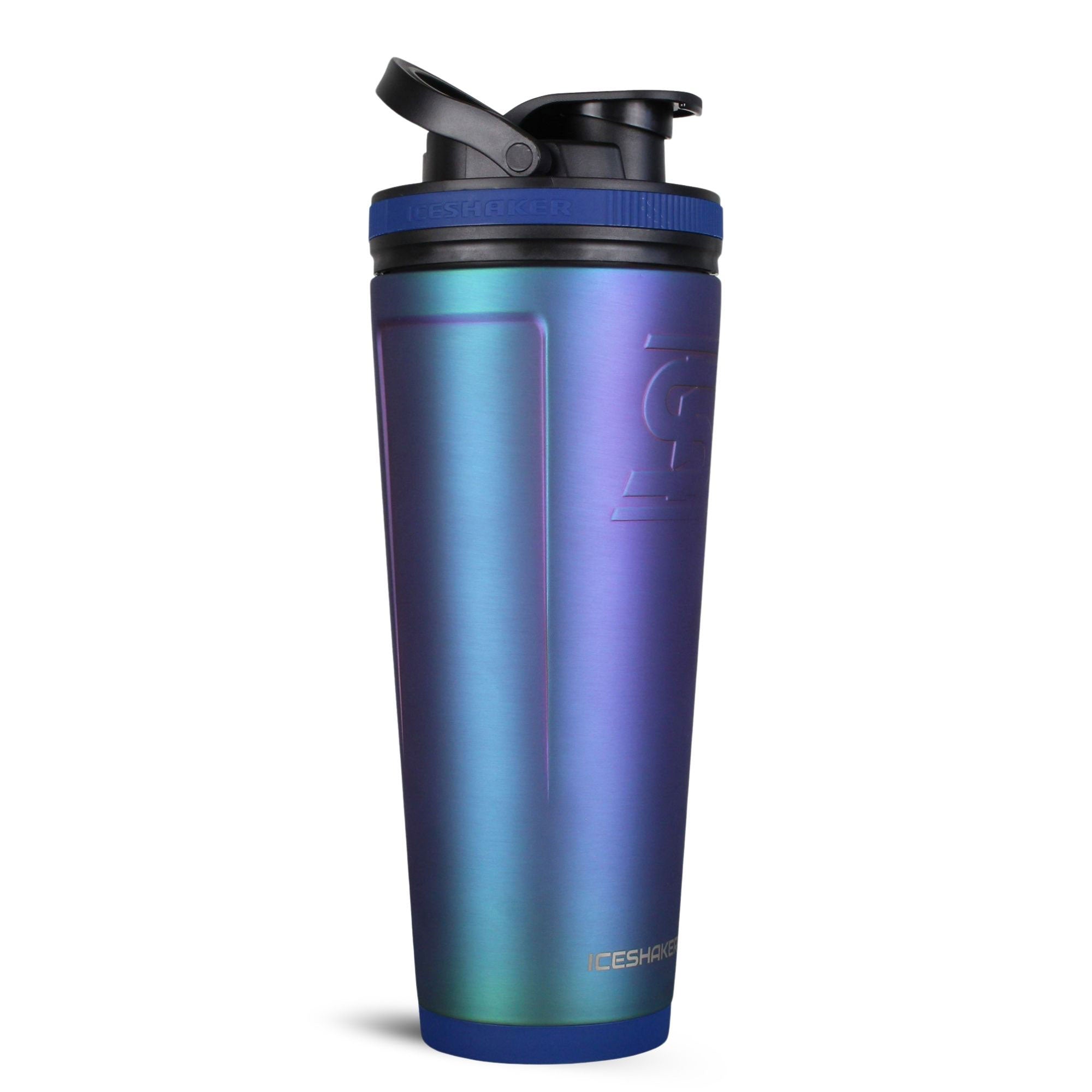 36oz Insulated Stainless Steel Ice Shaker Bottle - Wisteria Purple, Leakproof Gym Water Bottle for Protein Shakes, Workout & Fitness, Perfect for Bodybuilding, Running & Outdoor Activities