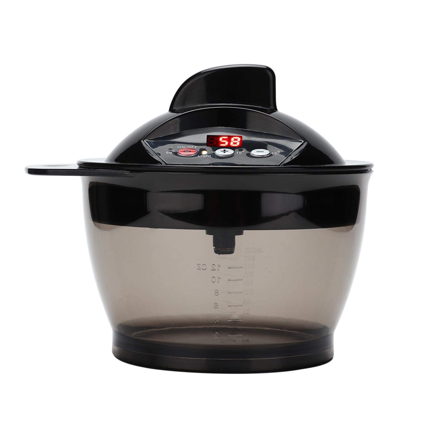Professional Automatic Hair Dye Cream Blender Mixing Bowl with US Plug - Perfect for Home Hair Salon & DIY Hair Coloring