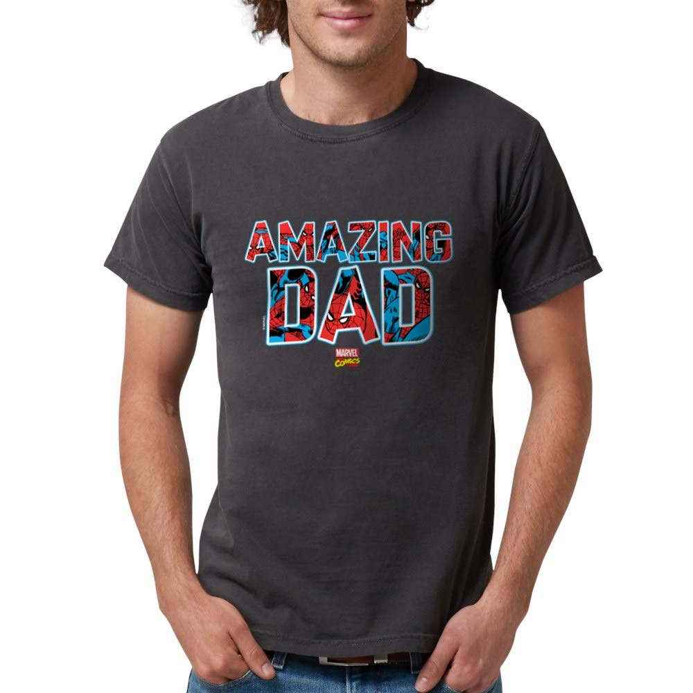 Spider-Man Dad T-Shirt for Men - Comfort Colors® Graphic Tee - Perfect for Father's Day, Superhero Fans & Casual Wear
