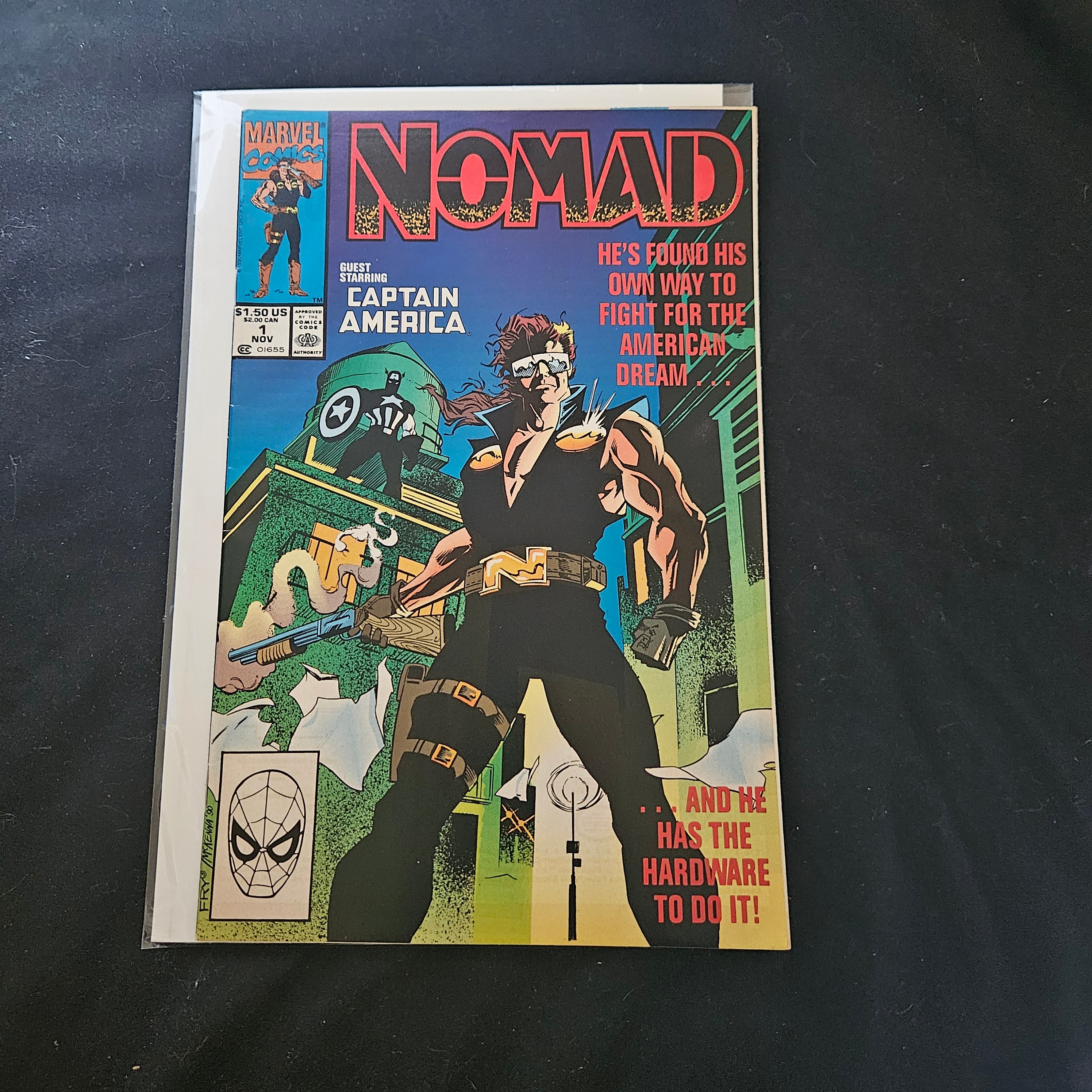 Nomad #1: New Beginnings - Marvel Comic Book 1992 | Rare Collectible for Superhero Fans & Comic Book Enthusiasts