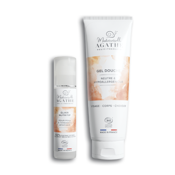 **Soothing Duo for Sensitive & Atopic Skin - Gentle Skincare Set for Dry, Irritated Skin - Perfect for Daily Use & Eczema Relief**