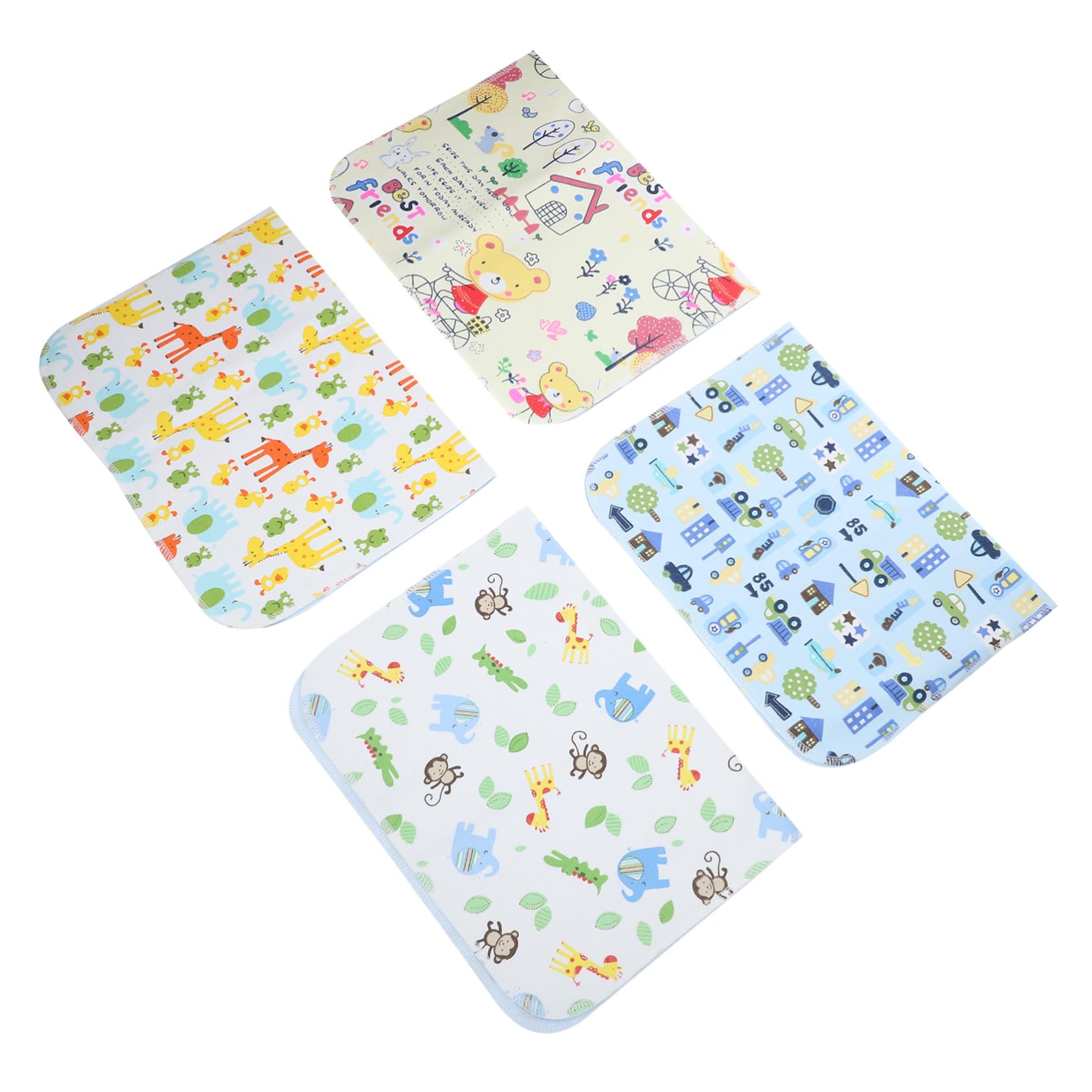 **iBasenice 12 Pcs Waterproof Pee Mattress Pad - Washable Bed Mat for Baby Changing, Incontinence & Pet Protection - Ideal for Toddlers, Elderly Care & Travel**