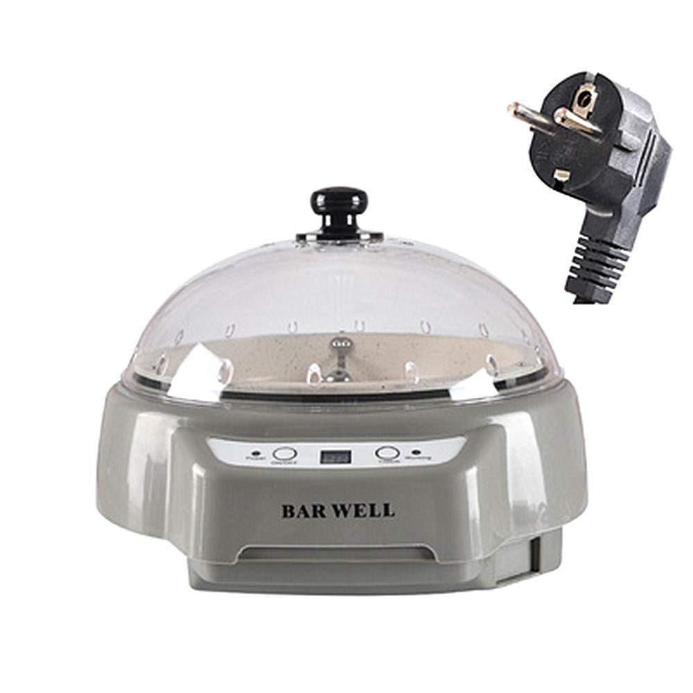 Smart Electric Coffee Roaster Machine - 220V Home Coffee Bean Grinder & Roaster for Espresso, Drip Coffee - Also Roasts Peanuts, Dried Fruits, Sunflower Seeds - Perfect for Coffee Shops, Home Brewing & Gourmet Snacks (Gray)