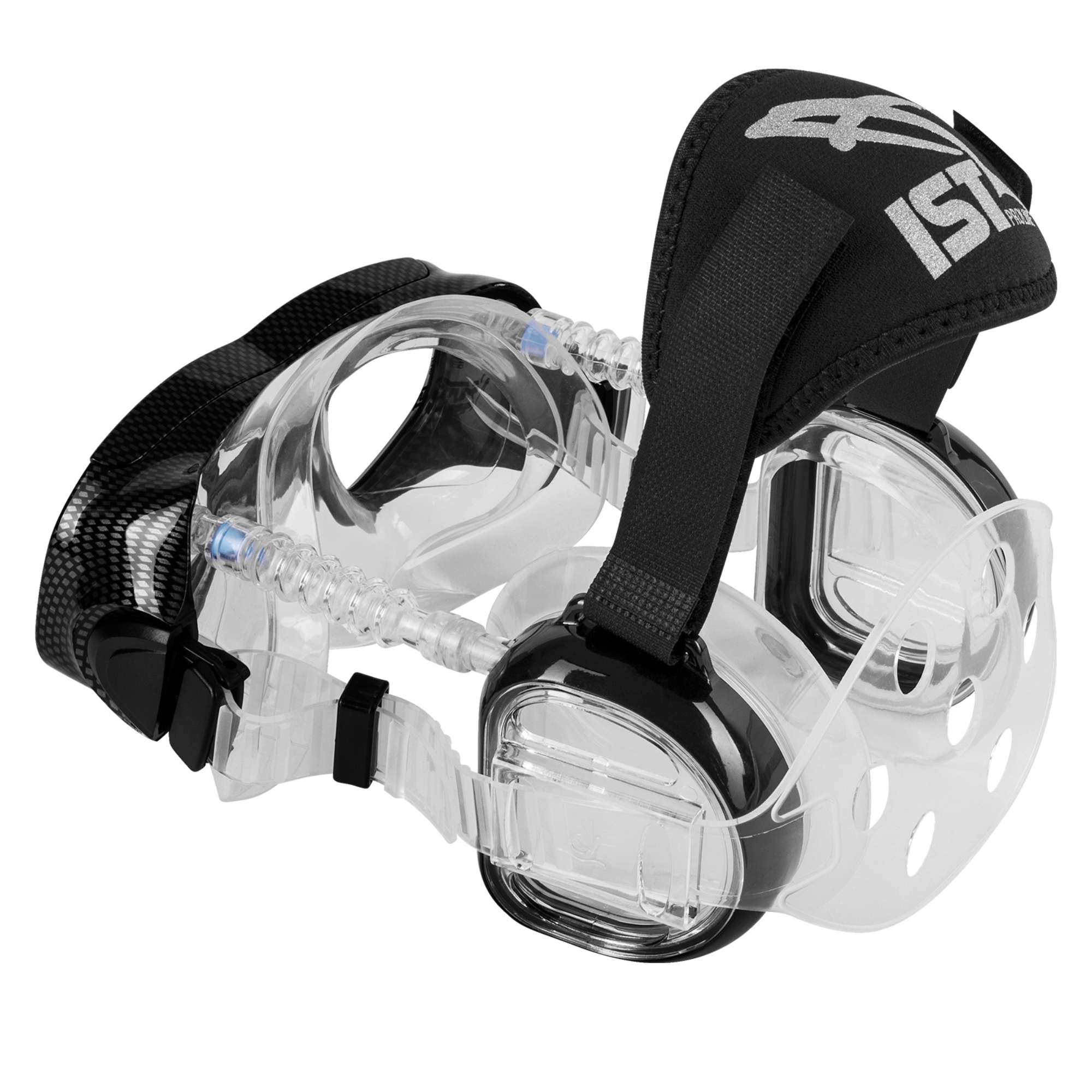 IST ProEar Dive Mask - Premium Scuba Diving Snorkeling Mask for Adults - Comfortable Waterproof Anti-Fog Swim Goggles for Ocean, Pool & Beach Activities